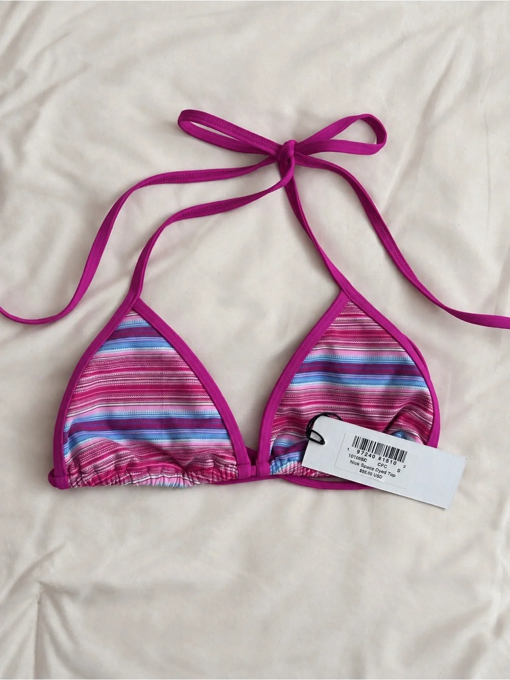 Frankie’s Bikinis Confetti Cake Nick Space Dyed Top & Tia Space Dyed Bottom